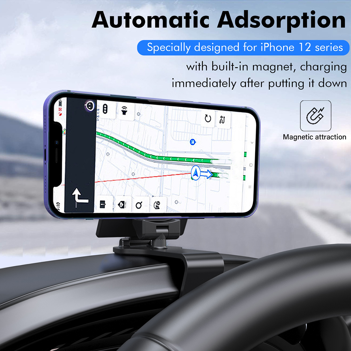 Universal-Multifunctional-360deg-Rotation-Car-GPS-Navigation-Dashboard-Sunvisor-Mobile-Phone-Holder--1924150-2