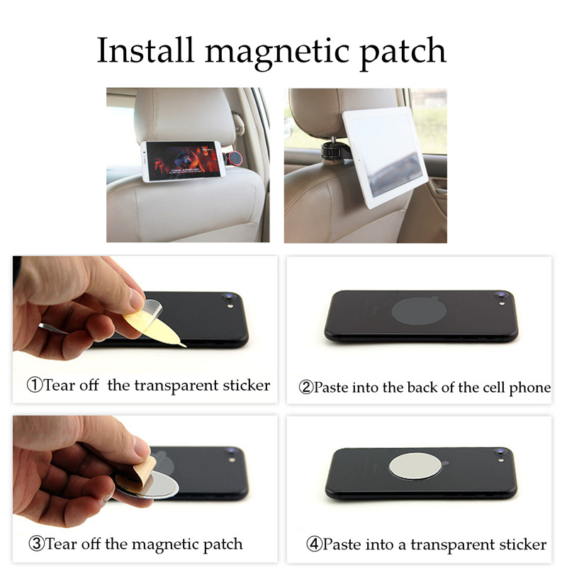 Universal-Powerful-Magnetic-360-Degree-Rotation-Headrest-Car-Holder-for-Mobile-Phone-Tablet-1297545-5