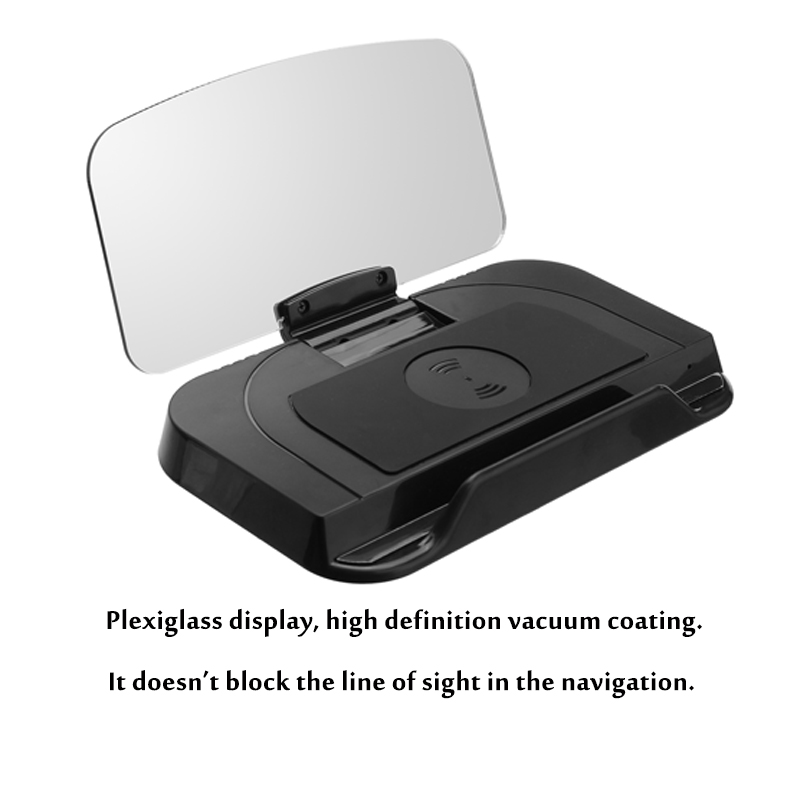 Universal-Qi-Wireless-Charge-HD-Navigation-Head-Up-Display-Car-Mount-Dashboard-Holder-for-Cell-Phone-1297550-3