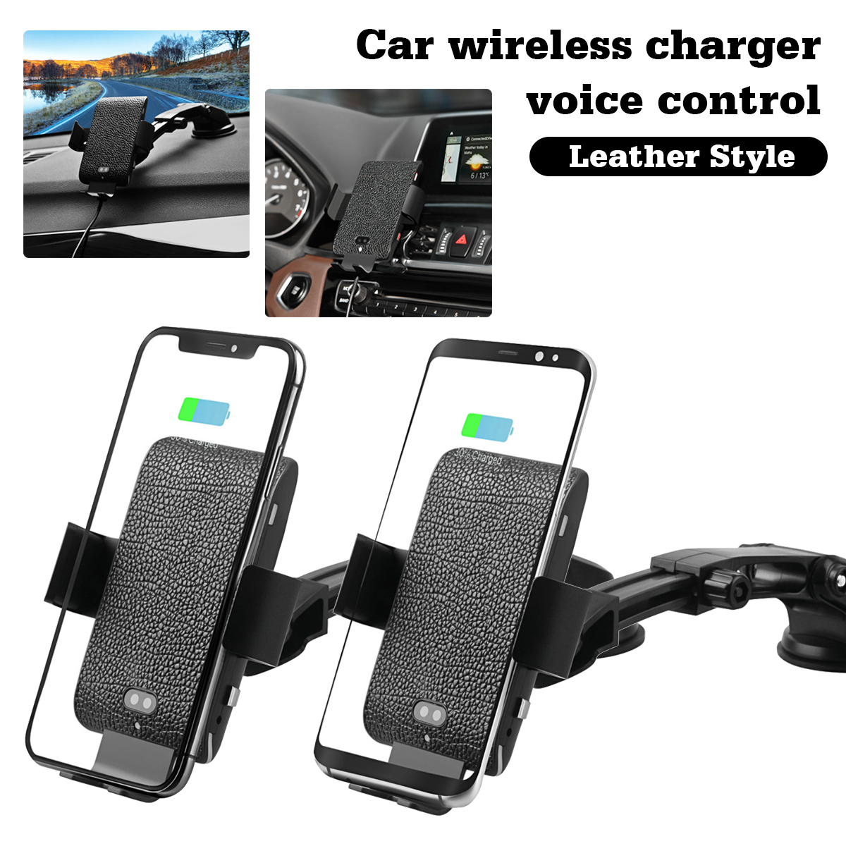 Voice-Control-10W-Qi-Wireless-Charger-Infrared-Sensor-Automatic-Lock-Dashboard-Air-Vent-Car-Phone-Ho-1513962-1
