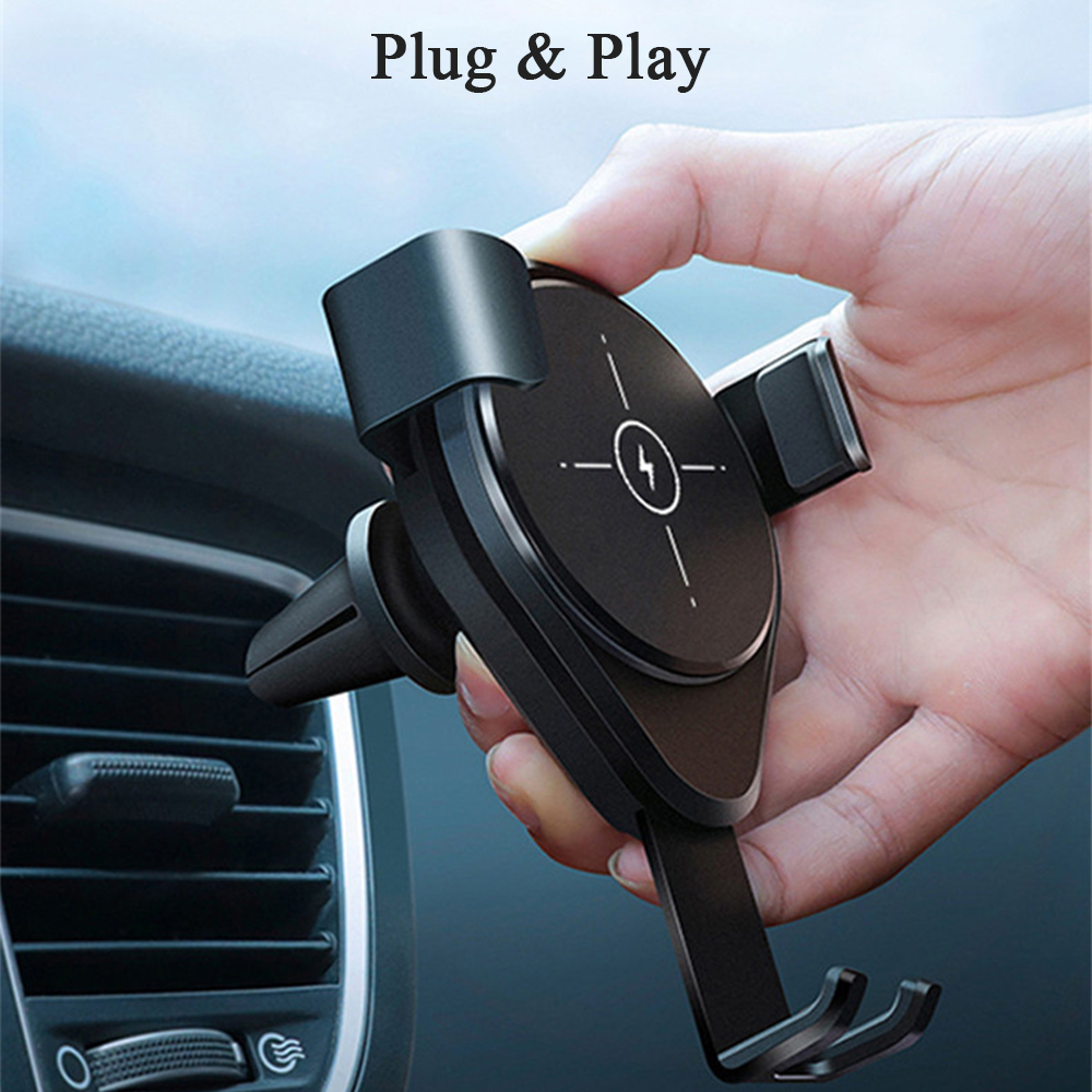 X9-10W-Qi-Wireless-Charger-Gravity-Linkage-Automatic-Lock-Air-Vent-Car-Phone-Holder-Car-Mount-for-40-1634091-11