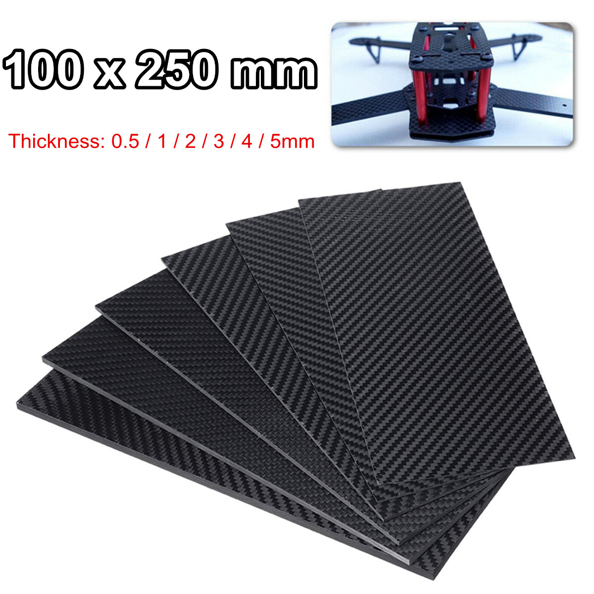 100x250x05-5mm-Black-Matte-Twill-Carbon-Fiber-Plate-Sheet-Board-Weave-Carbon-Fiber-Pannel-Various-Th-1444625-8