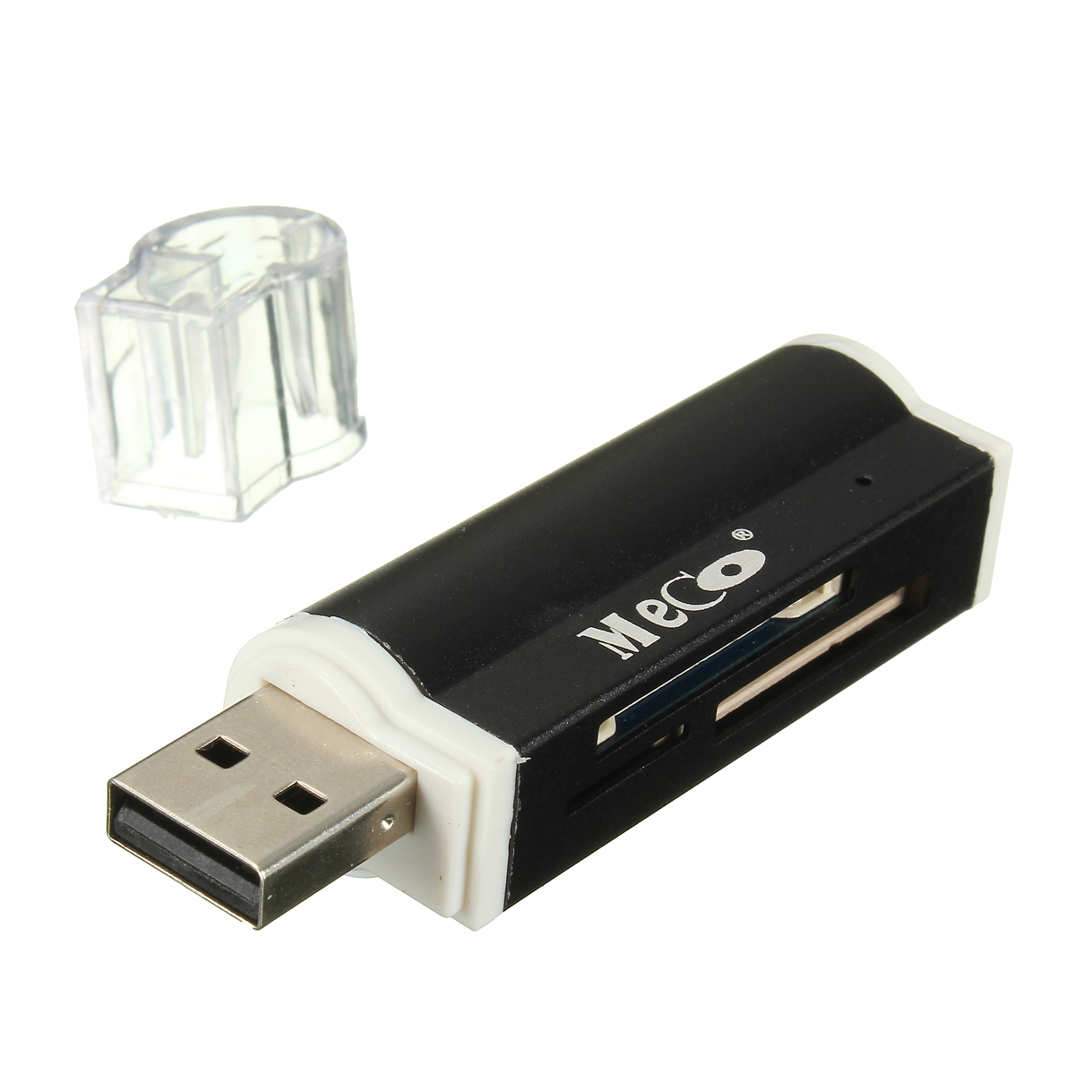 Meco-SY-662-USB20-Multifunctional-Card-Reader-TF--SD--SDHC--MMC-Memory-Card-Adapter-With-Sling-1884377-1