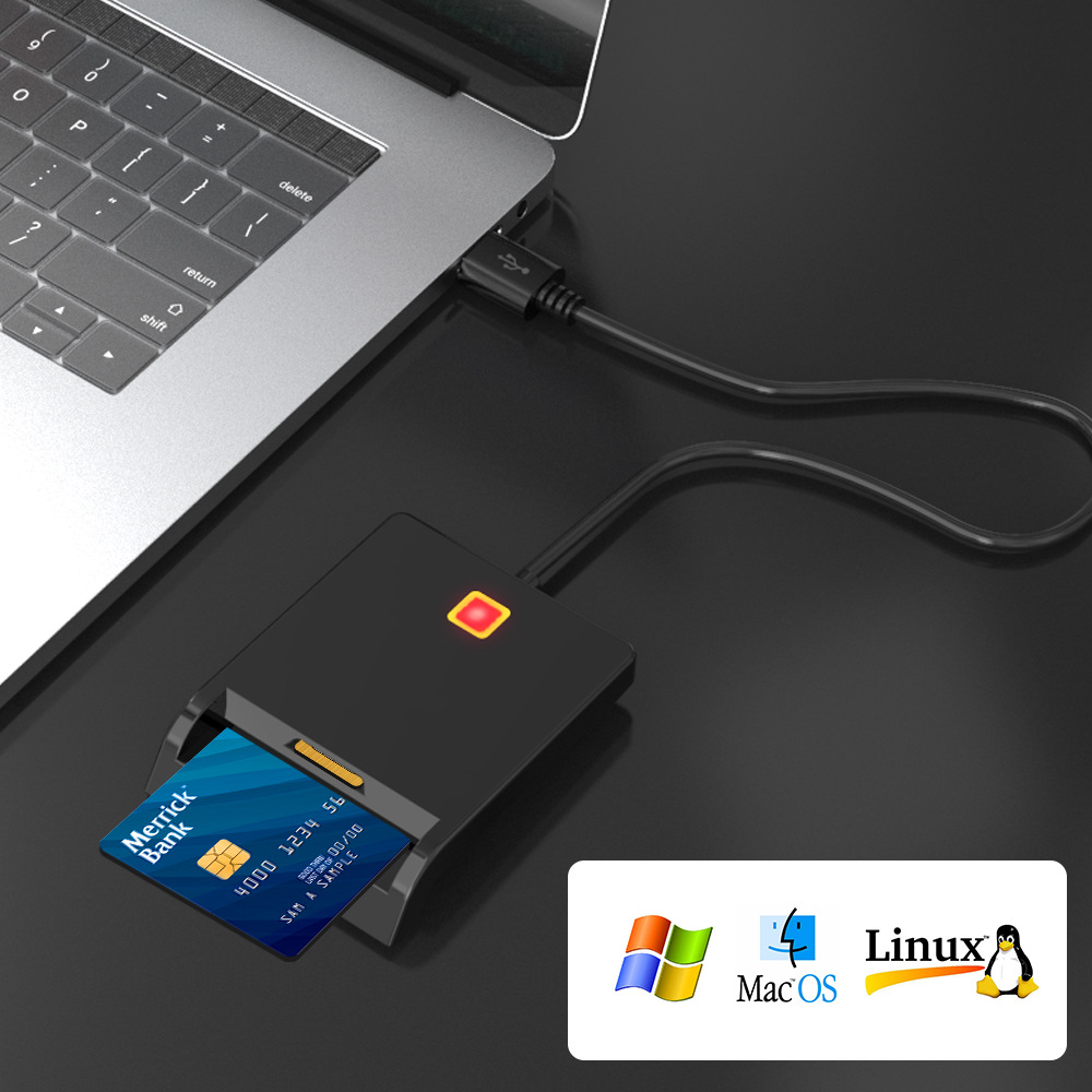 Rcoketek-CR301-USB20-CAC-Smart-Card-Reader-ID-Bank-Card-SIM-Phone-Card-Multiple-functions-Tax-Return-1919282-5
