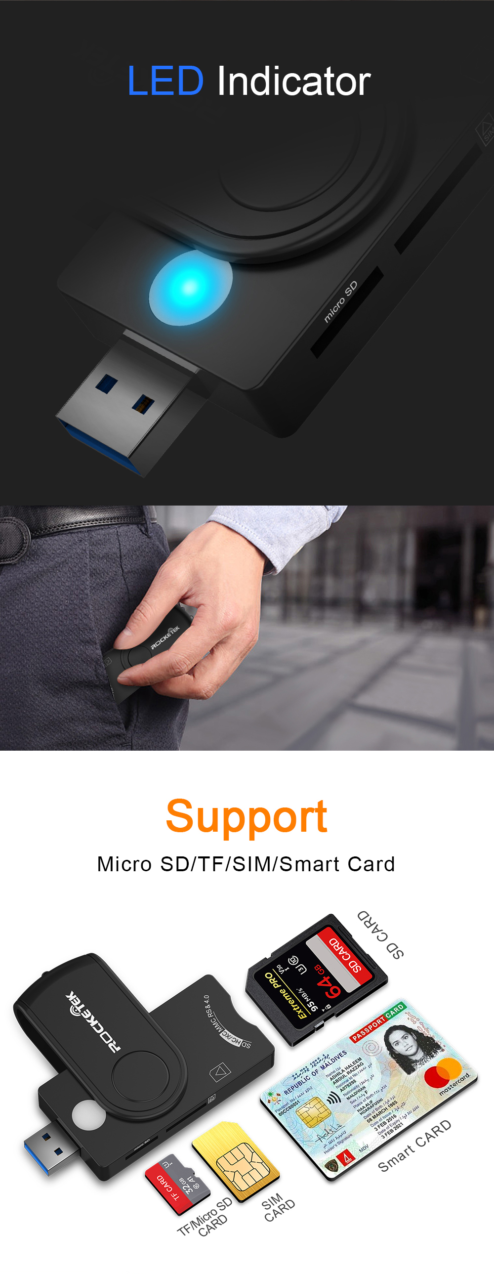 Rocketek-USB20-Card-Reader-SD-TF-Memory-Card-ID-Bank-EMV-4-In-1-Smart-Card-Reader-4-In-1-1743938-3