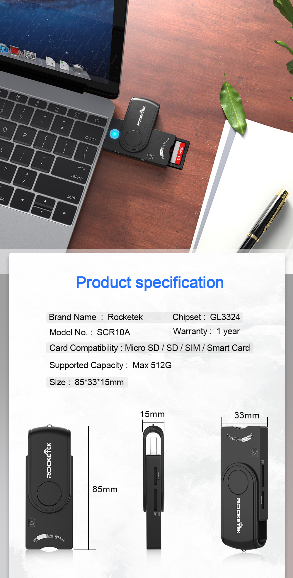 Rocketek-USB20-Card-Reader-SD-TF-Memory-Card-ID-Bank-EMV-4-In-1-Smart-Card-Reader-4-In-1-1743938-5