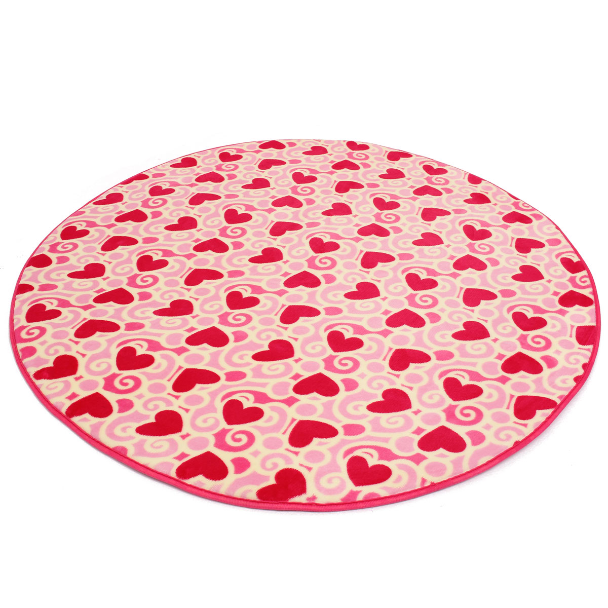 100x100cm-Coral-Velvet-Bathroom-Absorbent-Carpet-Anti-Slip-Door-Sill-Round-Mat-Rug-1032427-12