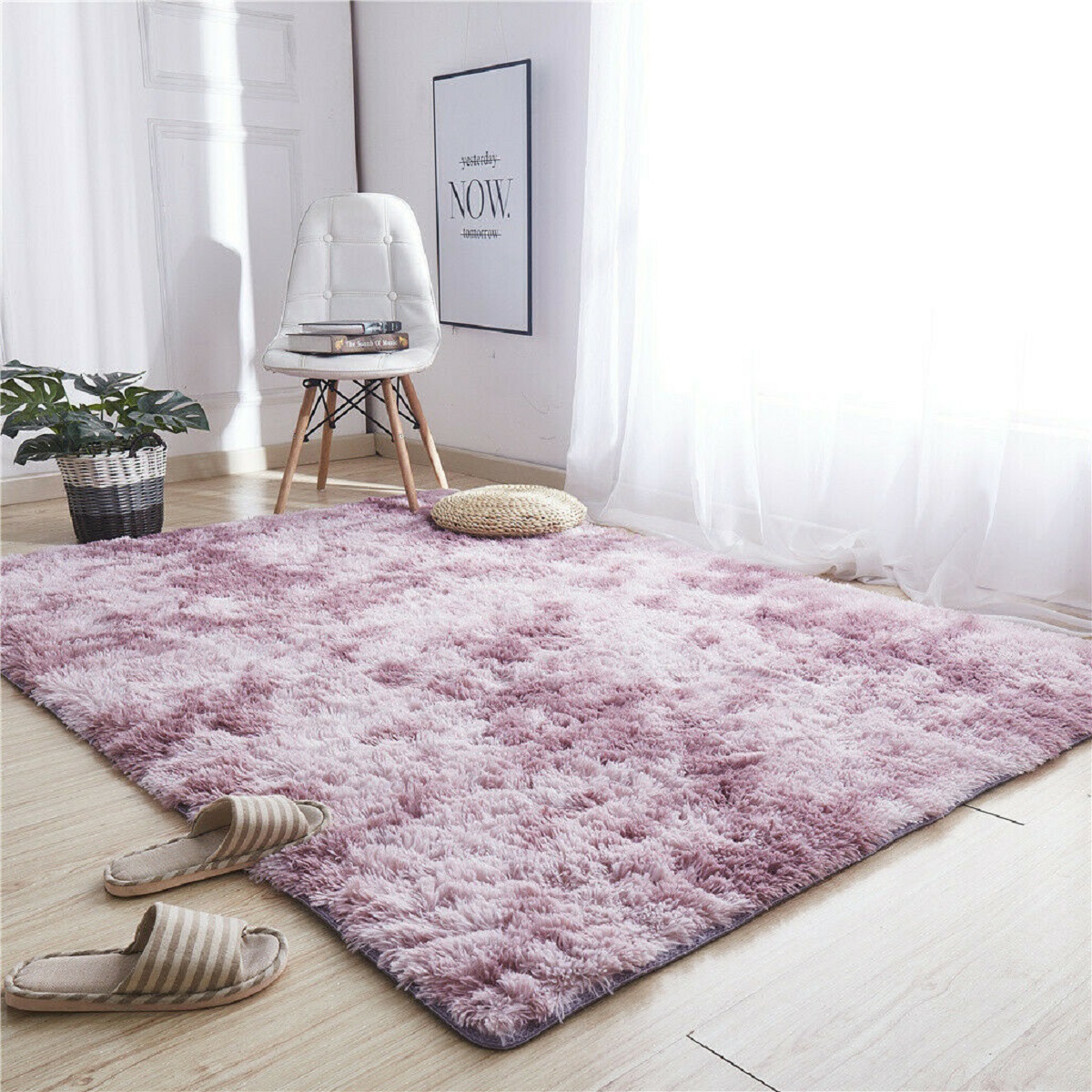 160X200CM-Multi-color-Tie-Dyeing-Plush-Carpets-Anti-slip-Faux-Fur-Floor-Mats-Water-Absorption-Area-R-1907232-7