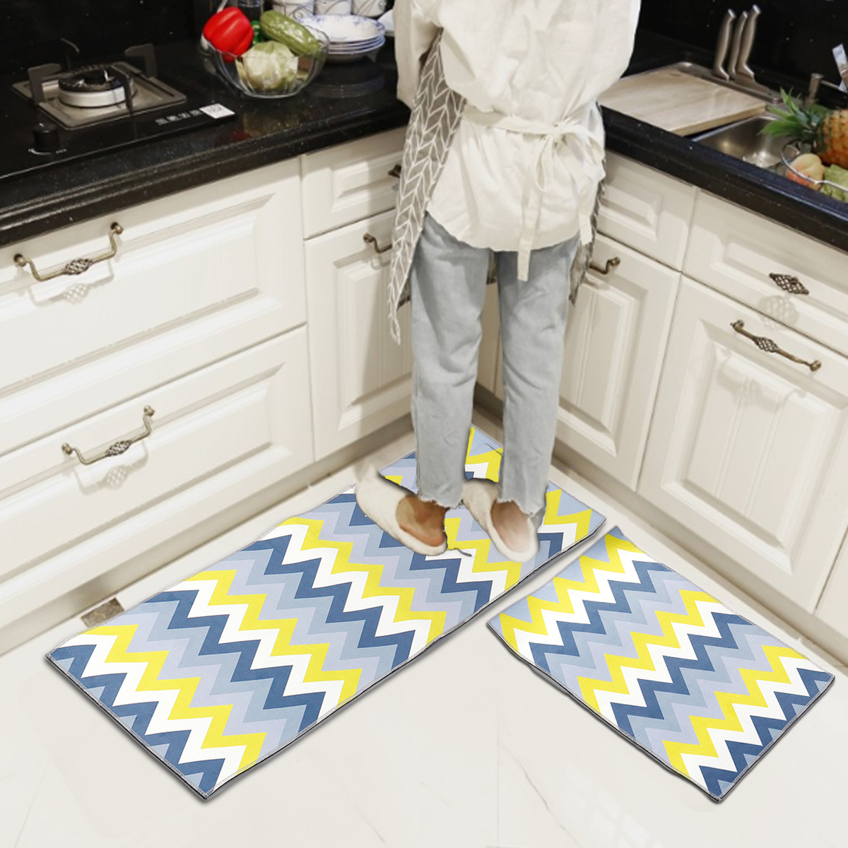 2Pcs-Kitchen-Floor-Carpet-Non-Slip-Area-Rug-Bathroom-Door-Mat-1563761-1