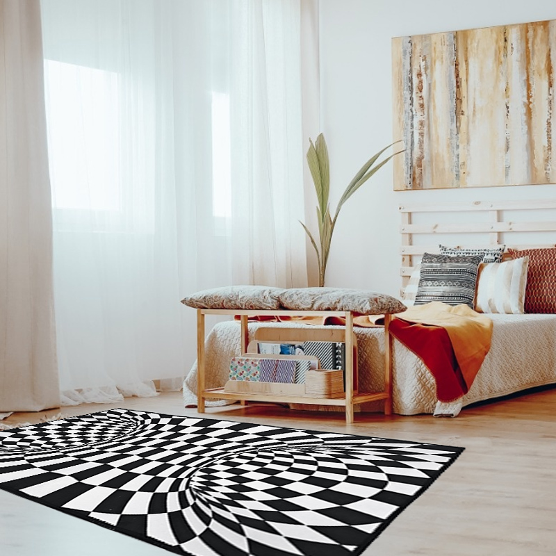 3D-Geometric-Printed-Fluffy-Carpet-Floor-Mat-Anti-Skid-Rug-Area-Bedroom-Nordic-1833435-2