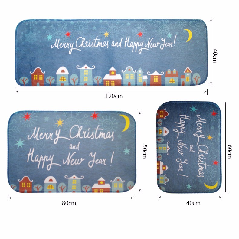 40x60cm-Christmas-Flannel-Velvet-Memory-Foam-Rug-Absorbent-Bathroom-Mat-Non-slip-Soft-Floor-Carpet-1107511-2