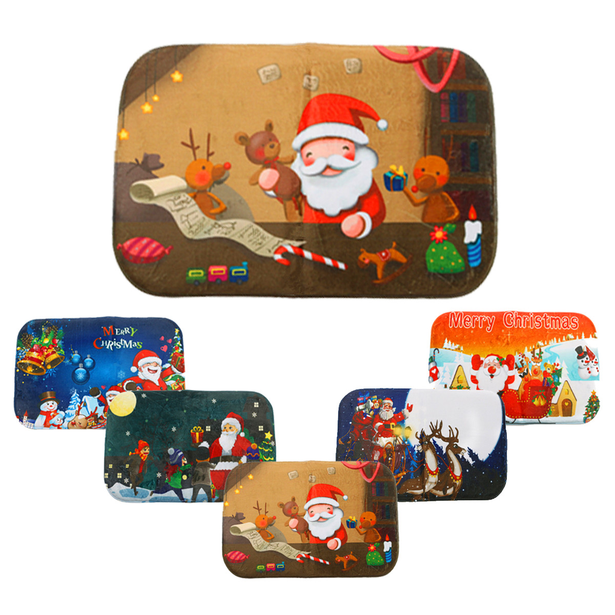 40x60cm-Christmas-Non-slip--Absorbent--Floor-Mat-Bathroom-Kitchen-Bedroom-Doormat-Carpet-Decor-1104387-10