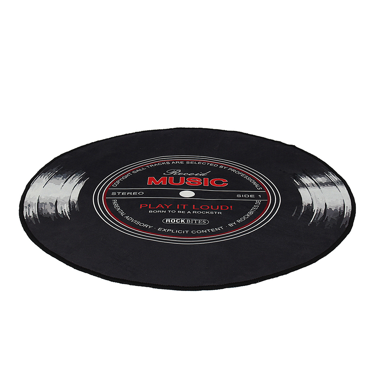 60-120cm-Retro-Music-CD-Record-Printed-Soft-Round-Floor-Mat-Room-Area-Carpet-Rug-1557780-4