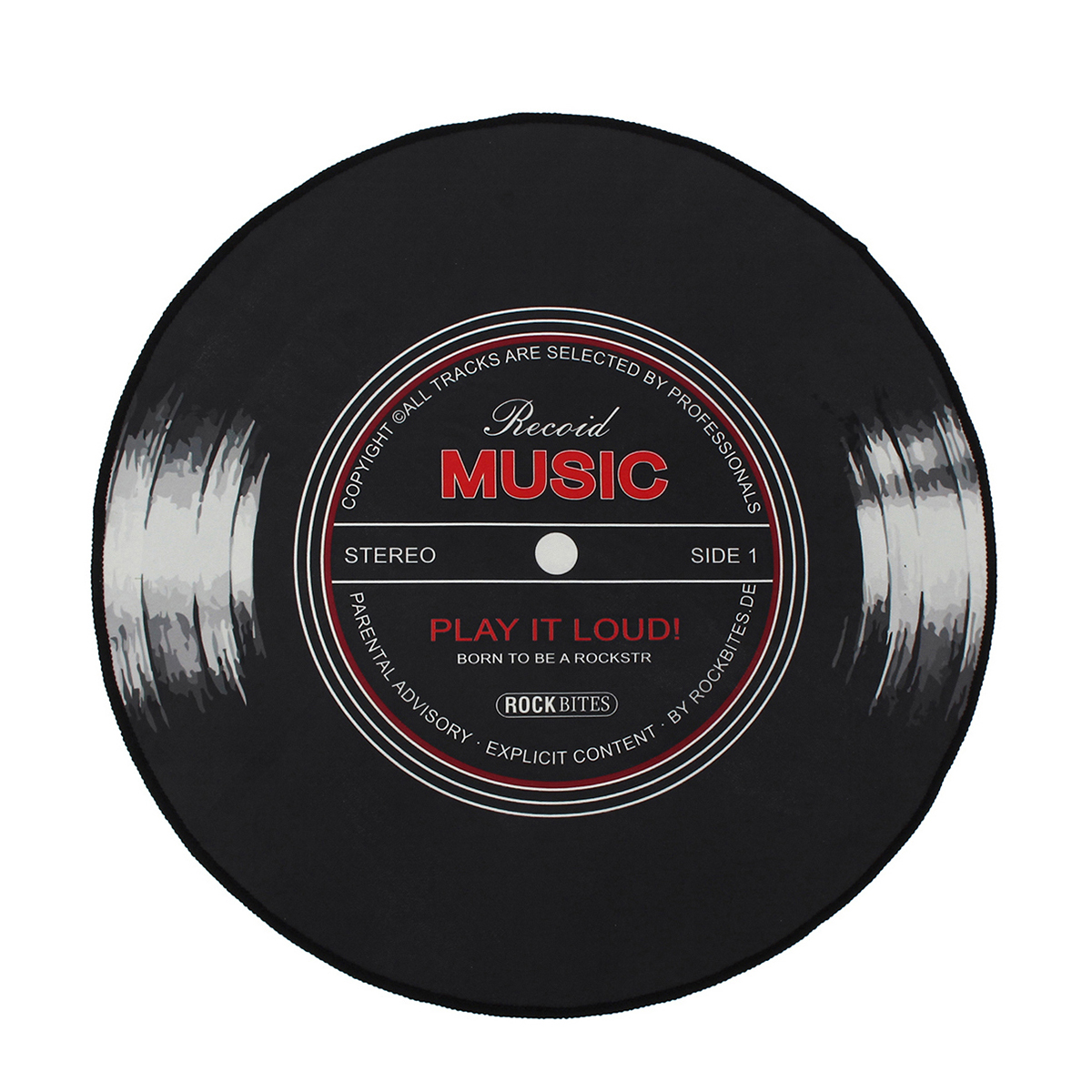 60-120cm-Retro-Music-CD-Record-Printed-Soft-Round-Floor-Mat-Room-Area-Carpet-Rug-1557780-5