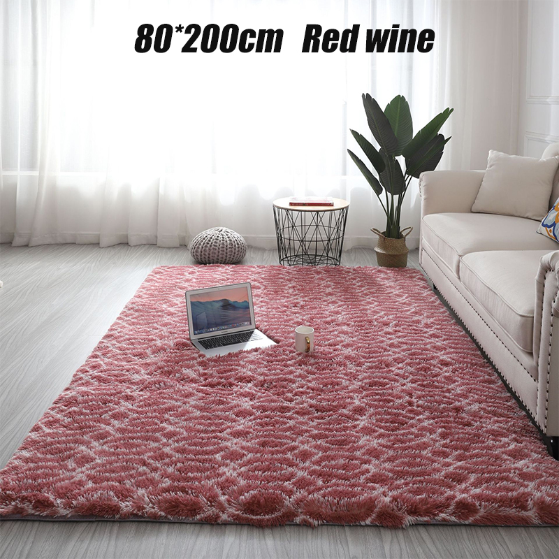 80x200CM160x230CM-Skin-friendly-Plush-Carpet-Non-slip-Rectangle-Sofa-Carpet-Long-Doormat-1920860-6