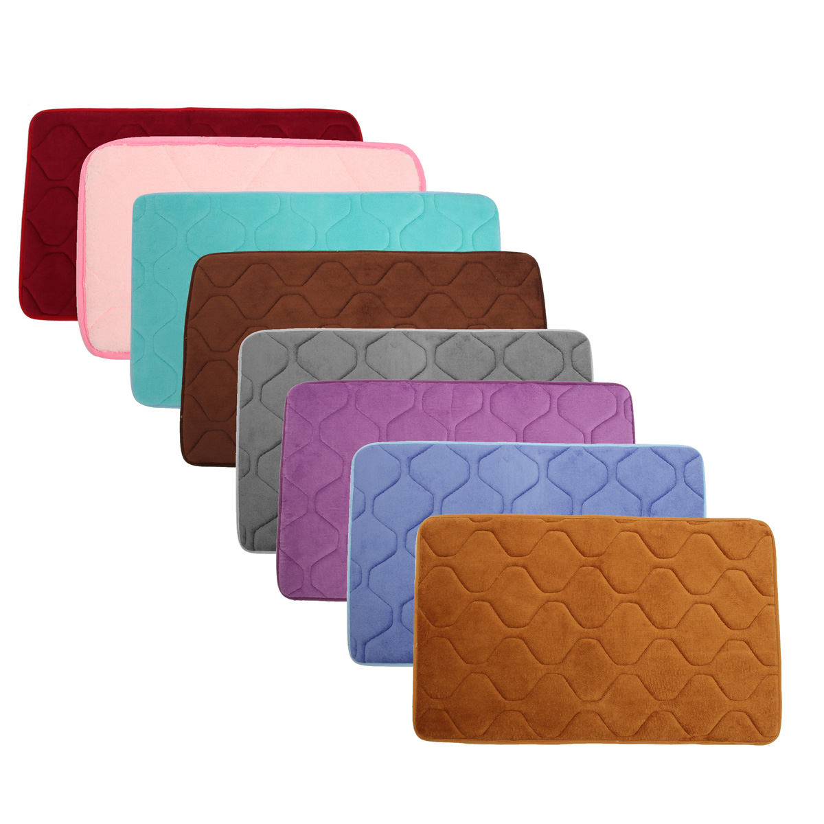 80x50cm-Absorbent-Anti-Slip-Memory-Foam-Carpet-Bath-Rug-Coral-Velvet-Chronic-Rebound-Floor-Mat-1032434-2