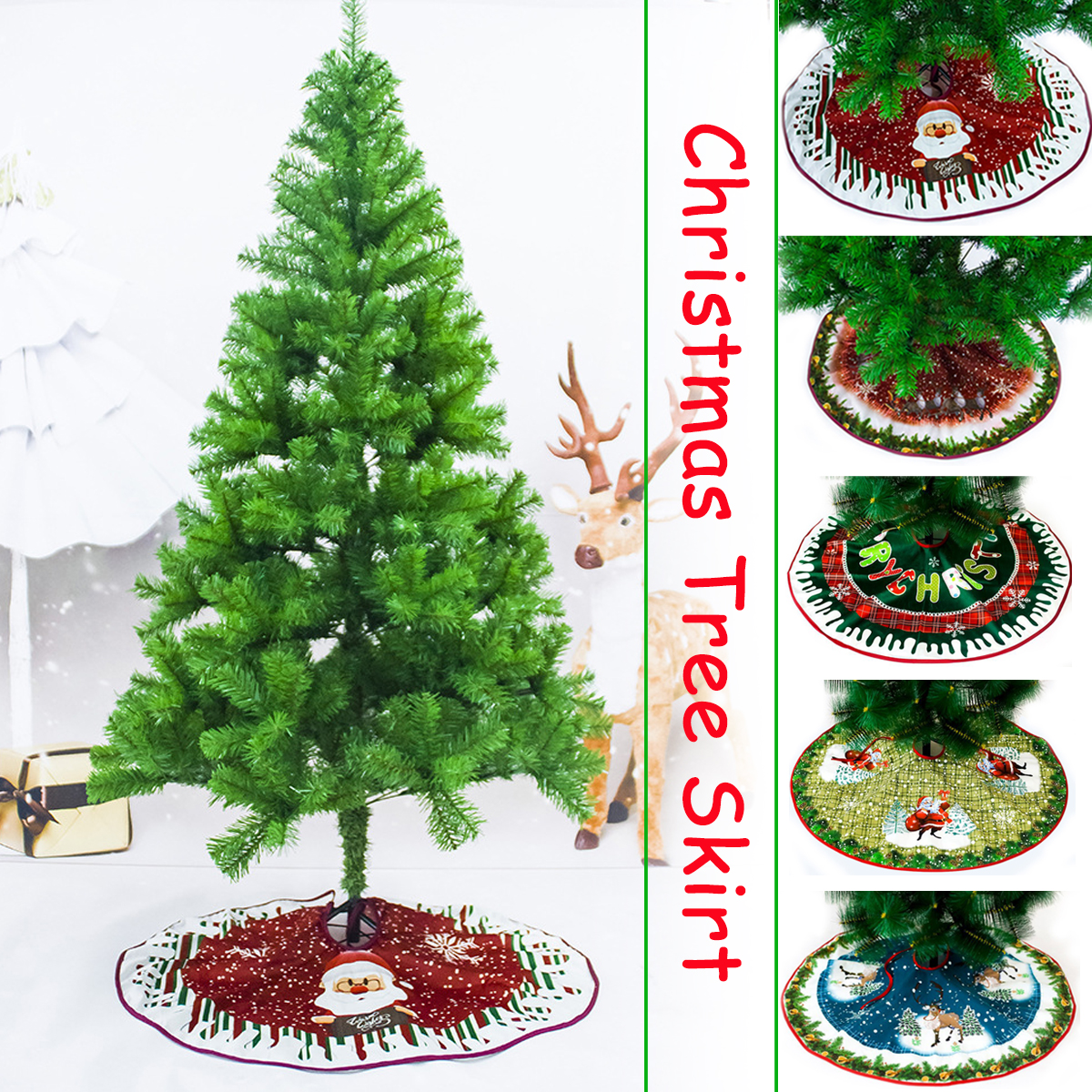 90cm-Non-Woven-Christmas-Cartoon-Tree-Skirts-Santa-Claus-Elk-Home-Decorations-1607428-2
