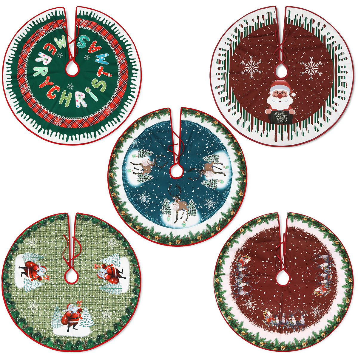 90cm-Non-Woven-Christmas-Cartoon-Tree-Skirts-Santa-Claus-Elk-Home-Decorations-1607428-8