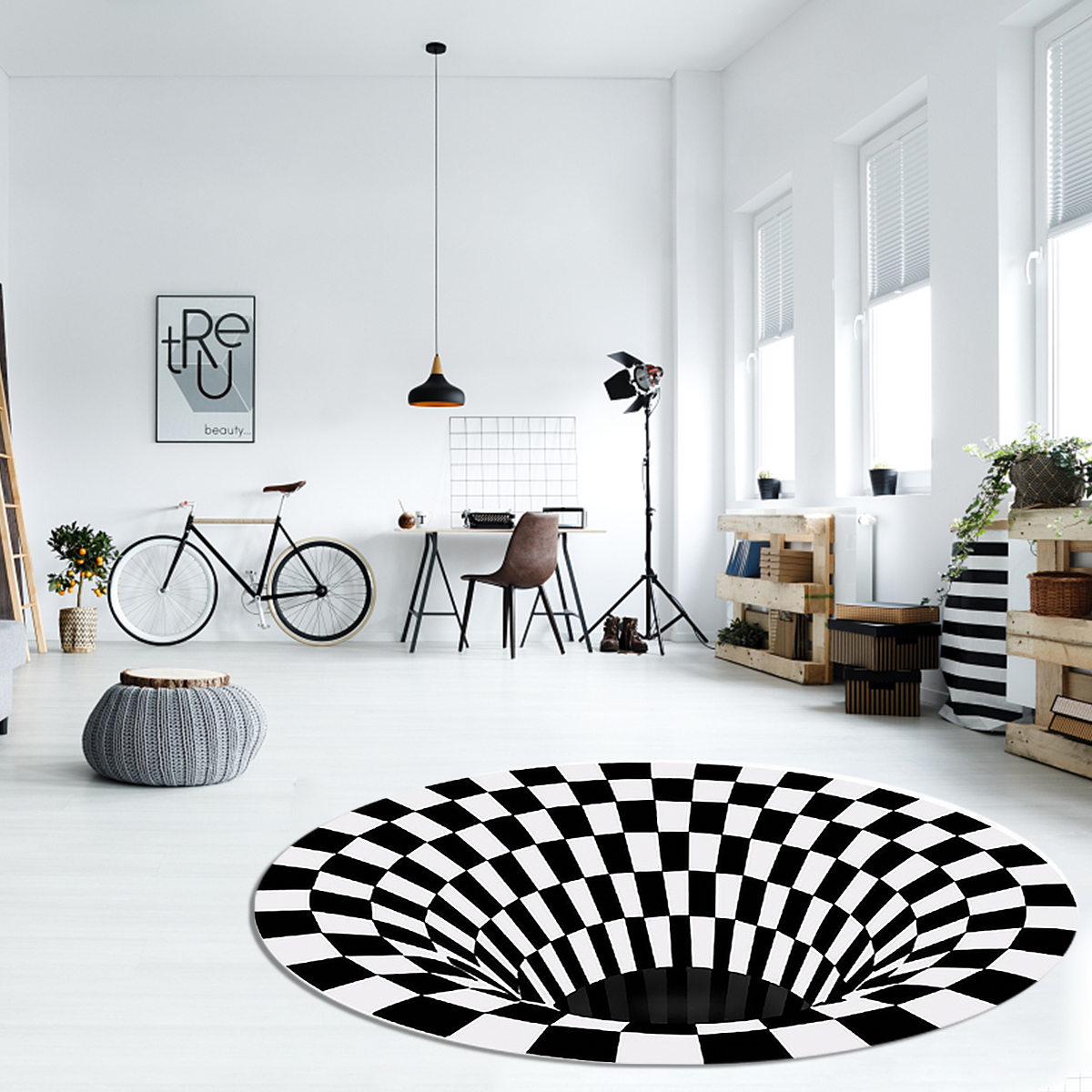 Bakeey-Nordic-Minimalist-Carpet-3D-Printing-Visual-Carpet-Bedroom-Office-Floor-Mats-Living-Room-Coff-1734313-2