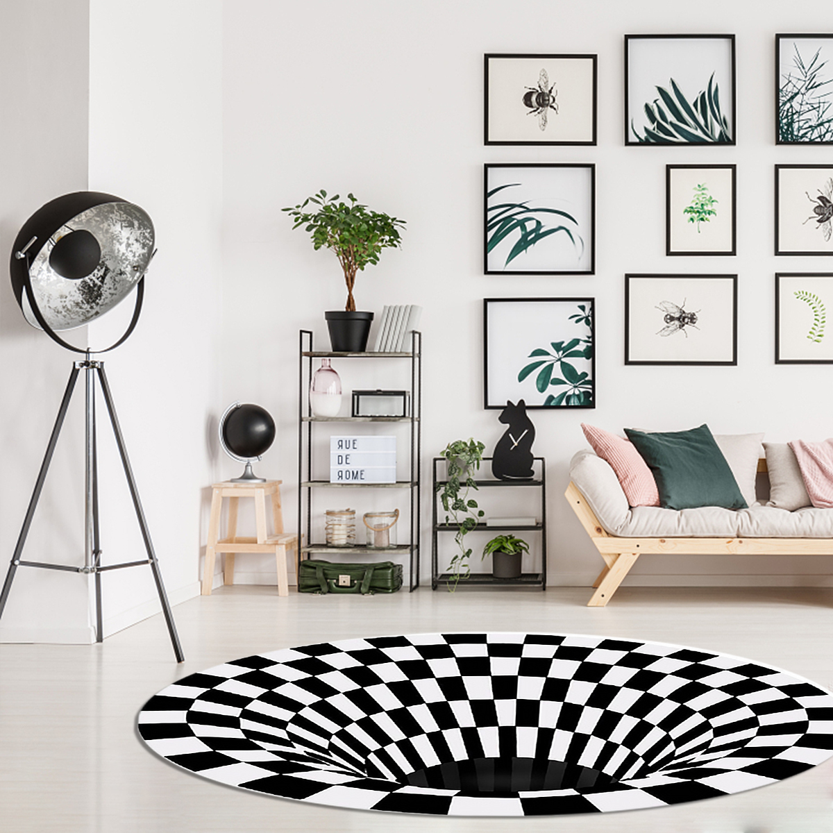 Bakeey-Nordic-Minimalist-Carpet-3D-Printing-Visual-Carpet-Bedroom-Office-Floor-Mats-Living-Room-Coff-1734313-5