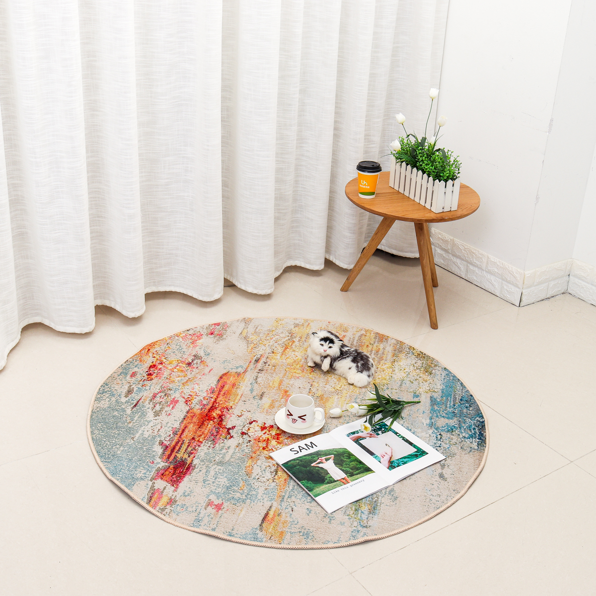 Circular-Floor-Rug-Carpet-Anti-Slip-Living-Room-Bedside-Kitchen-Mat-1814618-4