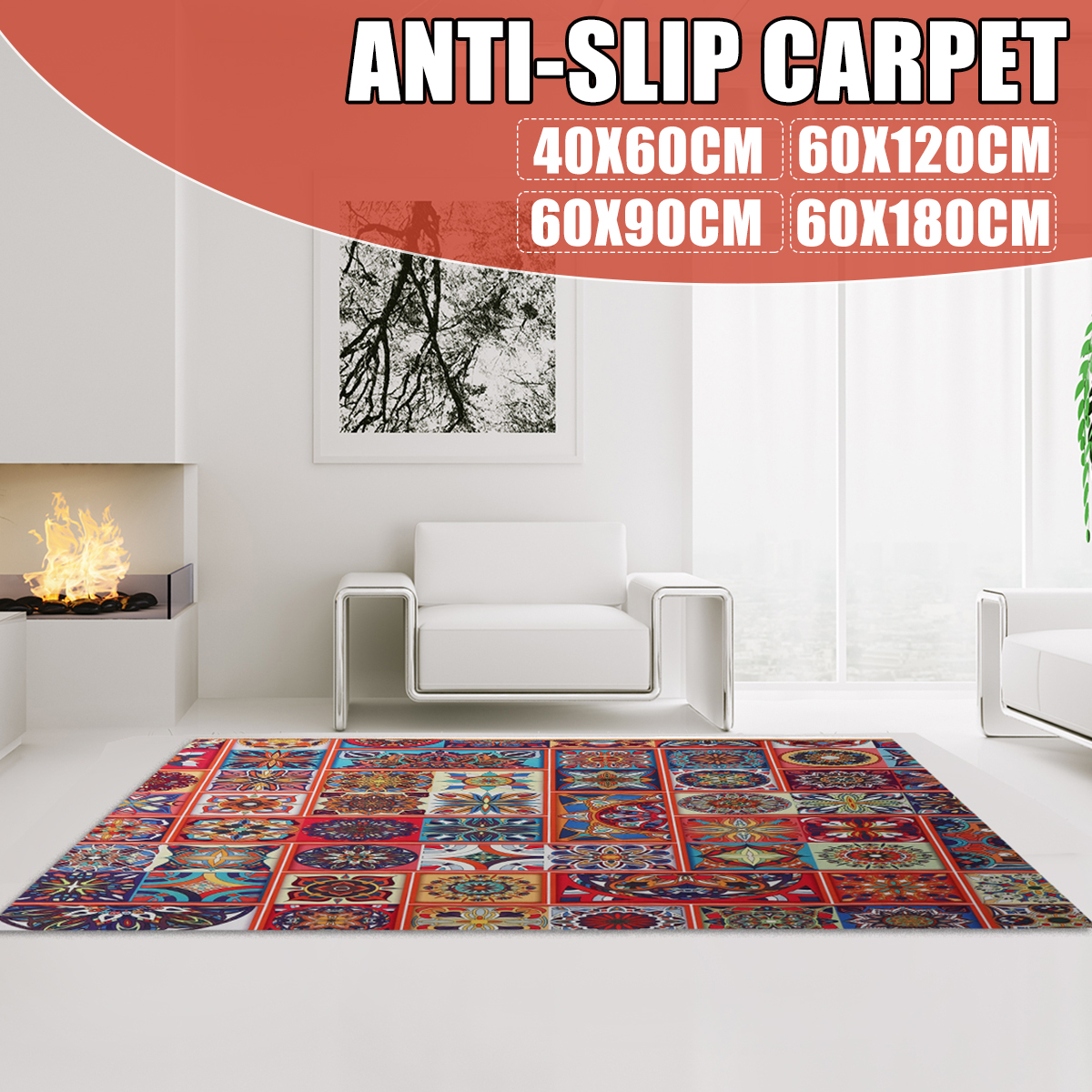 Ethnic-Style-Floor-Mat-Geometric-Non-slip-Carpet-Living-room-Home-Bohemian-Rug-1825056-2