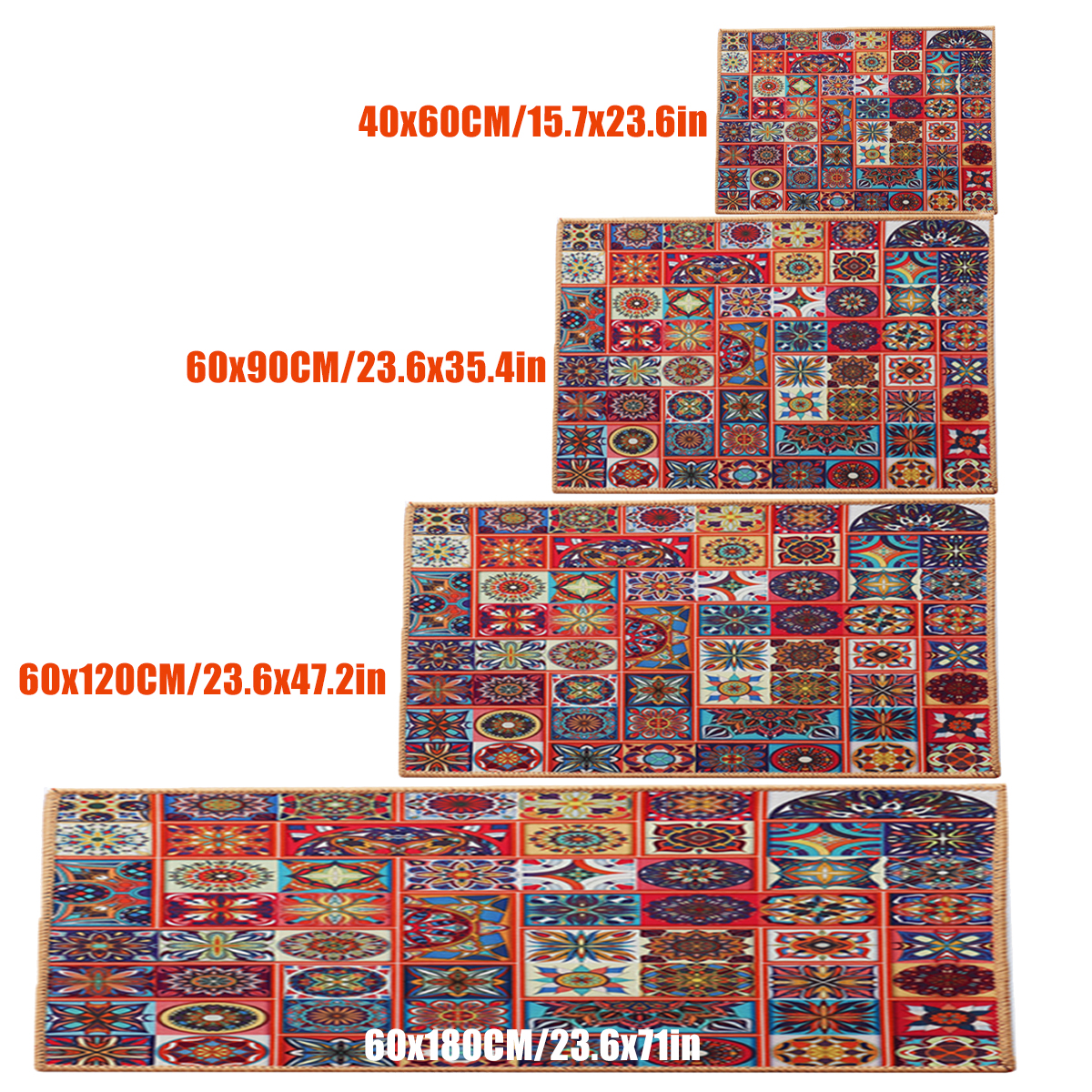 Ethnic-Style-Floor-Mat-Geometric-Non-slip-Carpet-Living-room-Home-Bohemian-Rug-1825056-3