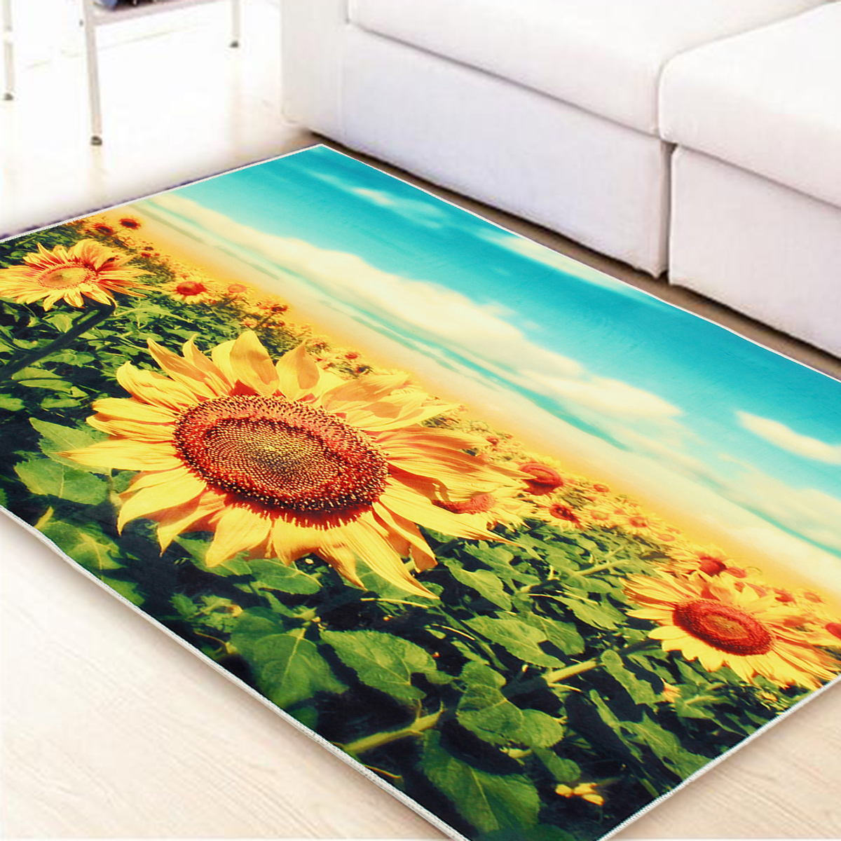 Gold-Sunflower-Area-Floor-Rug-Carpet-For-Bedroom-Living-Room-Home-Decoration-1404118-4