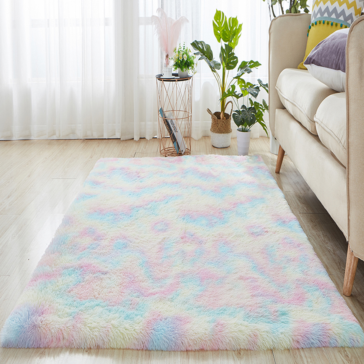 Gradient-Rainbow-Tie-dye-Plush-Carpet-Living-Room-Bedroom-Coffee-Table-Blanket-Study-Room-Meeting-Ro-1730407-4