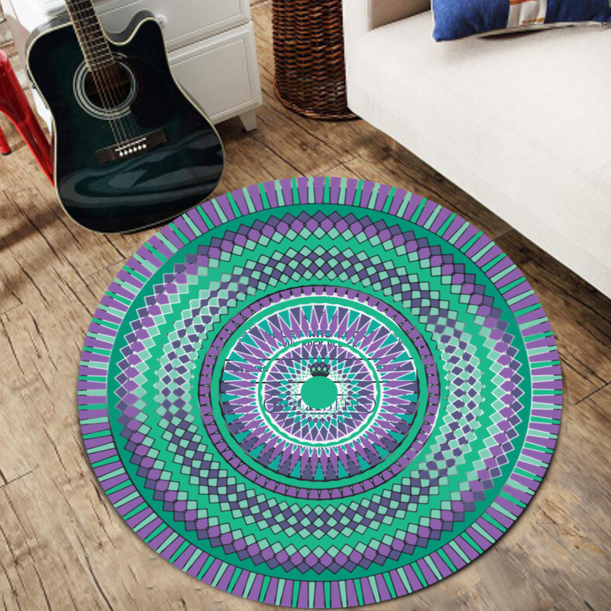 Green-Blue-Bohemia-Mandala-Pattern-Carpet-Soft-Round-Floor-Mat-Carpet-Kids-Play-Mat-1393290-5