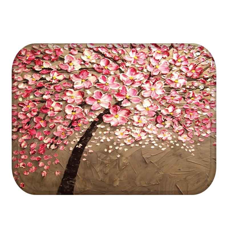 Honana-BX-28-40x60cm-3D-Painting-Tree-Pattern-Coral-Fleece-Mat-Absorbent-Bathroom-Anti-Slip-Carpet-1138990-10