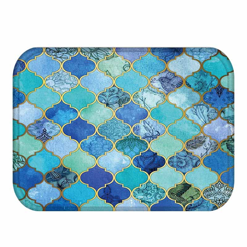 Honana-BX-29-40x60cm-3D-Painting-Spiral-Pattern-Coral-Fleece-Mat-Absorbent-Bathroom-Anti-Slip-Carpet-1138989-7