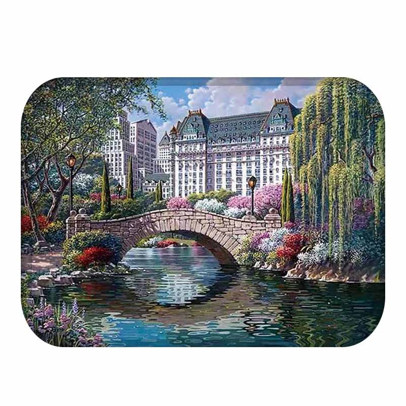 Honana-BX-31-40x60cm-3D-Painting-City-Pattern-Coral-Fleece-Mat-Absorbent-Bathroom-Anti-Slip-Carpet-1138992-11