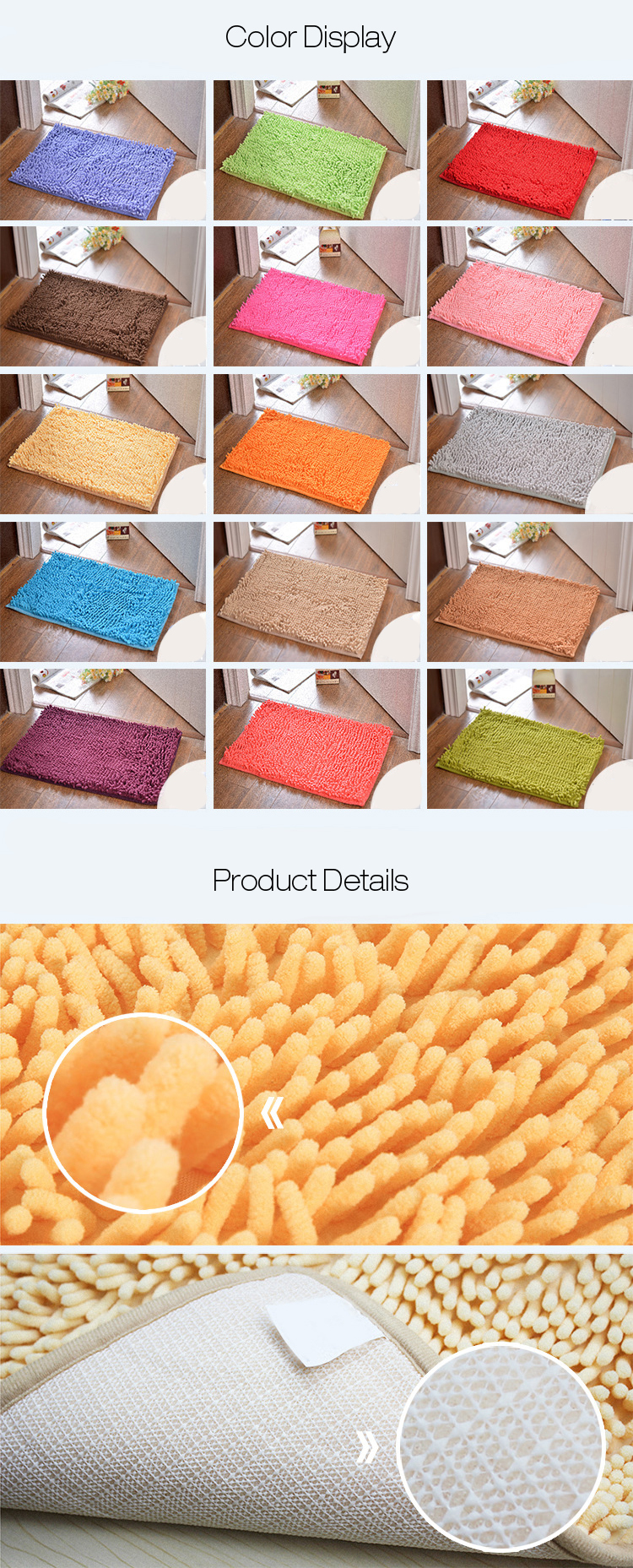 Honana-WX-329-50x80cm-Chenille-Soft-Mat-Machine-Washable-Bathroom-Anti-Slip-Absorbent-Carpet-Doormat-1135770-10