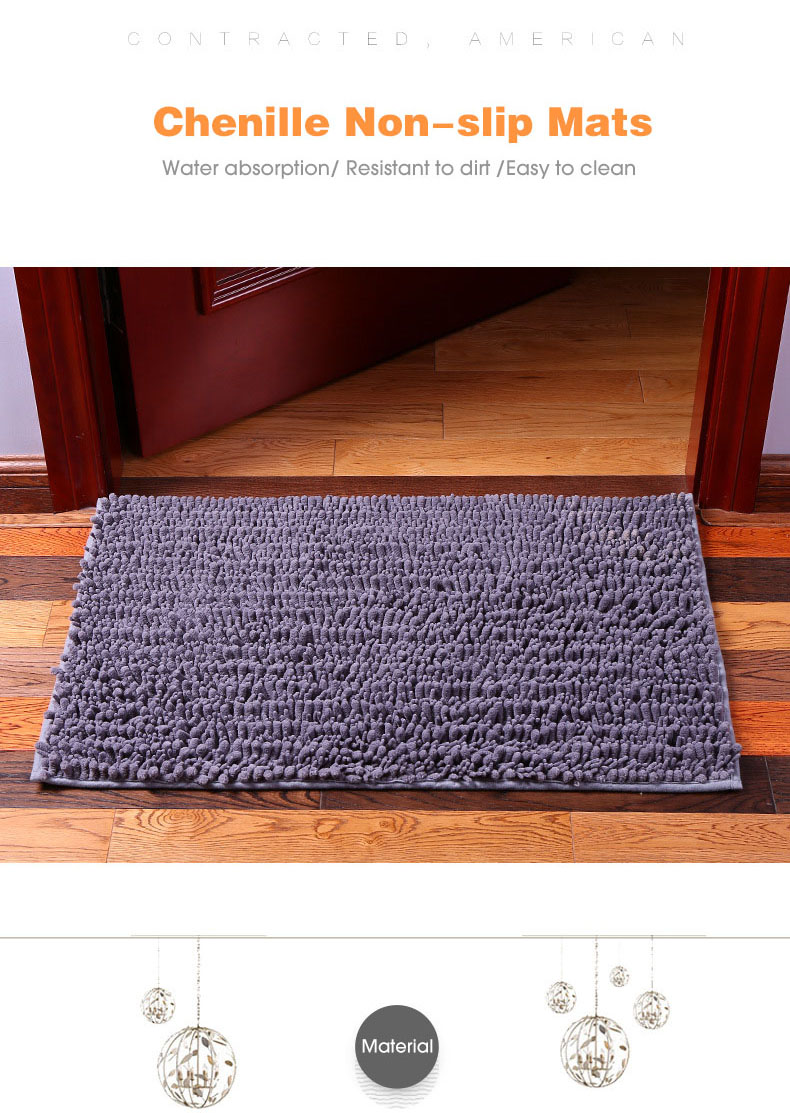 KC-332-40x60cm-Chenille-Mixed-Hair-Soft-Mat-Machine-Washable-Bathroom-Anti-Slip-Absorbent-1203256-1