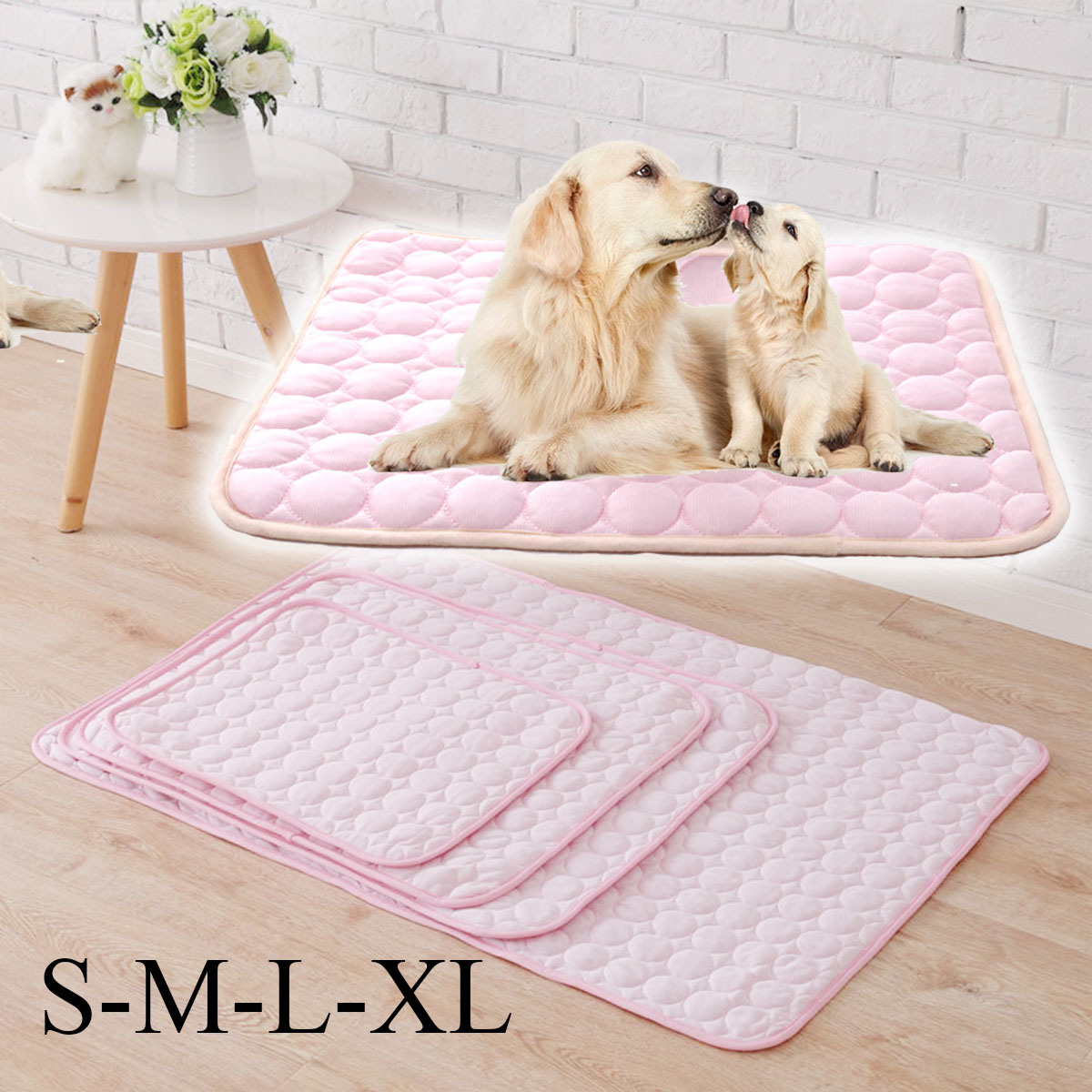 Pink-Dog-Pet-Cat-Cooling-Mat-Summer-Cool-Bed-Pad-Cushion-Heat-Relief-Net-Cotton-Pet-Carpet-1310166-3