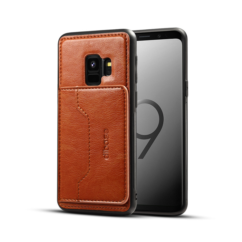 2-in-1-PU-Leather-Card-Slot-Bracket-Protective-Case-for-Samsung-Galaxy-S9-1293511-2