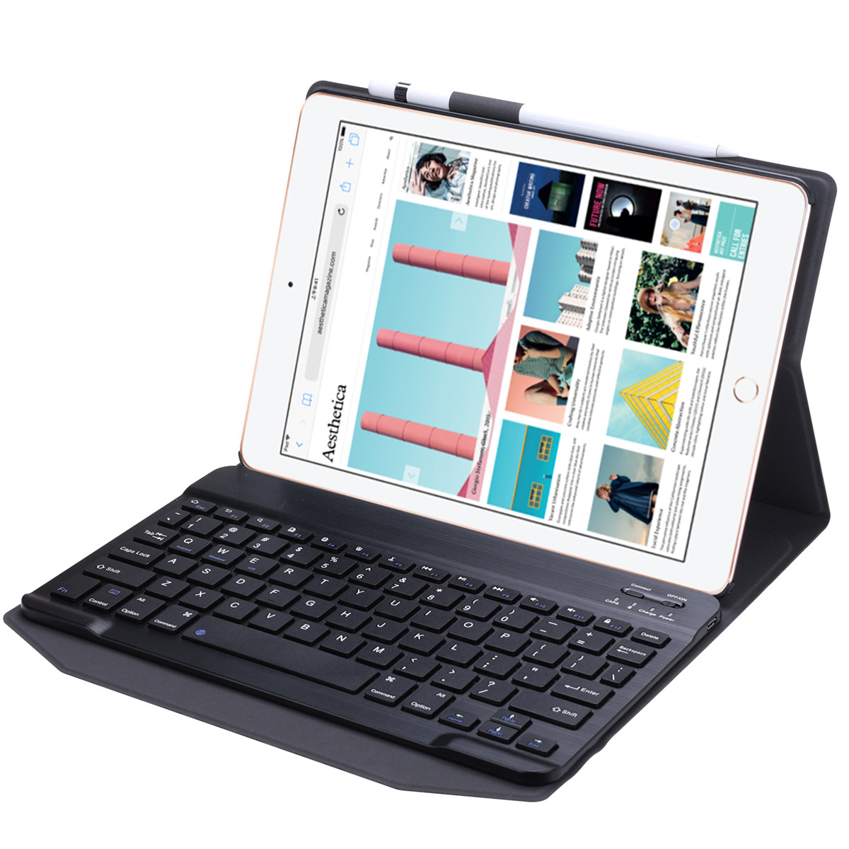 2-in-1-Wireless-bluetooth-Keyboard-Wear-Resistant-PU-Leather-Flip-Foldable-Full-Cover-Protective-Cas-1784740-2