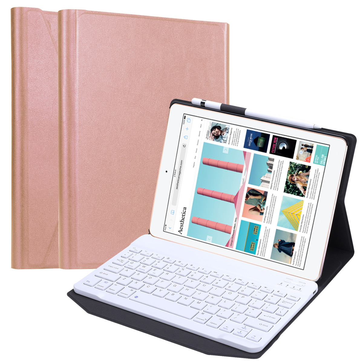 2-in-1-Wireless-bluetooth-Keyboard-Wear-Resistant-PU-Leather-Flip-Foldable-Full-Cover-Protective-Cas-1784740-12