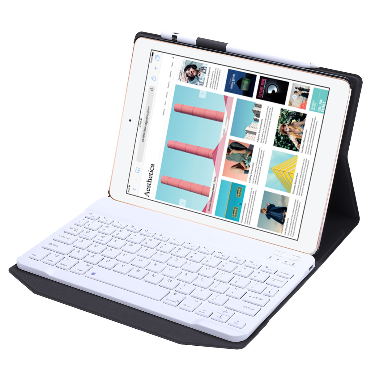 2-in-1-Wireless-bluetooth-Keyboard-Wear-Resistant-PU-Leather-Flip-Foldable-Full-Cover-Protective-Cas-1784740-13