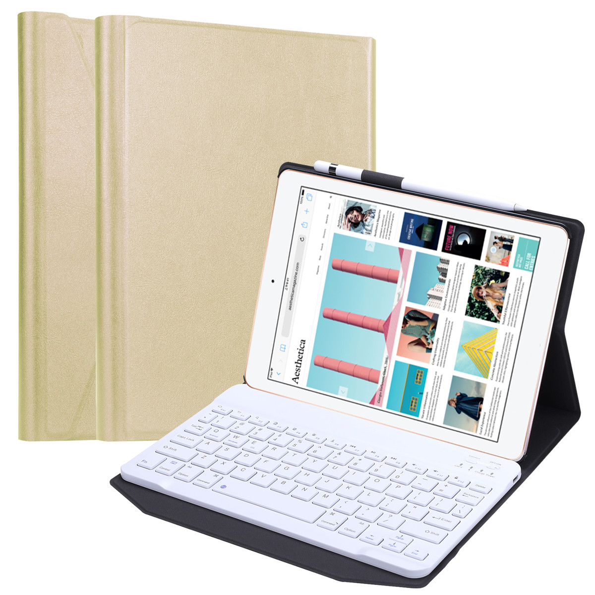 2-in-1-Wireless-bluetooth-Keyboard-Wear-Resistant-PU-Leather-Flip-Foldable-Full-Cover-Protective-Cas-1784740-7