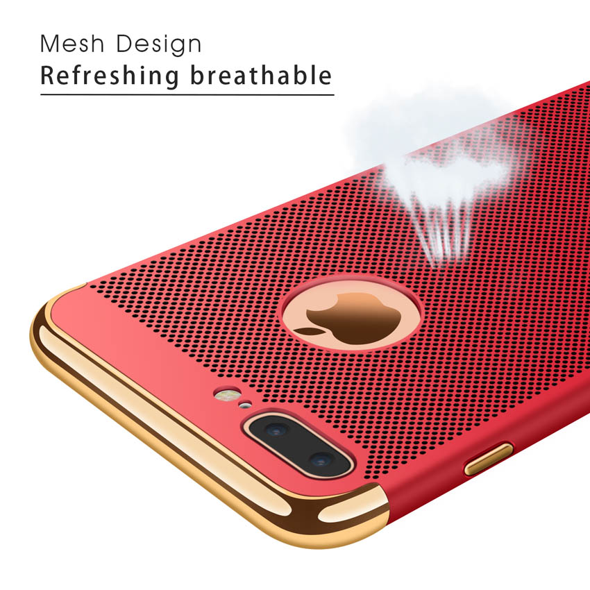 3-in-1-Double-Dip-Mesh-Dissipating-Heat-Plating-PC-Case-for-iPhone-7-Plus-1199552-2