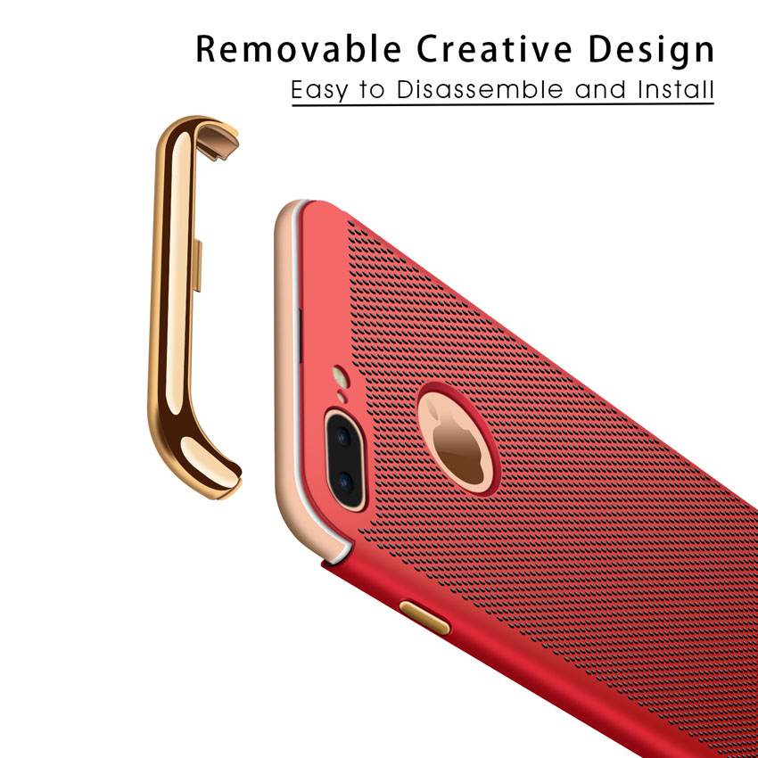 3-in-1-Double-Dip-Mesh-Dissipating-Heat-Plating-PC-Case-for-iPhone-7-Plus-1199552-4