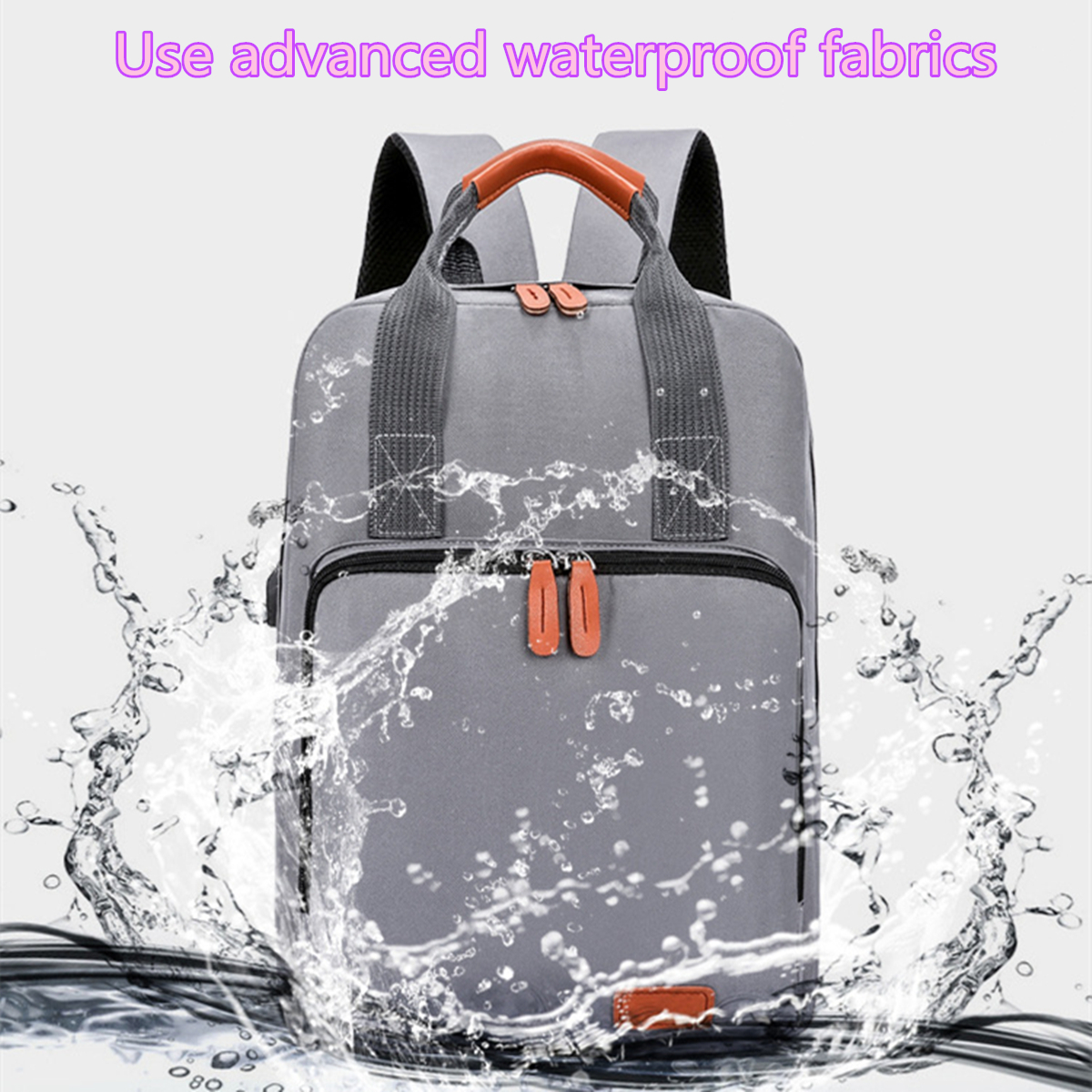 3PCS-Laptop-Bag-Backpack-Shoulder-Bag-Crossbody-Bag-Handbag-Wallet-With-External-USB-Chaging-Port-1534487-3