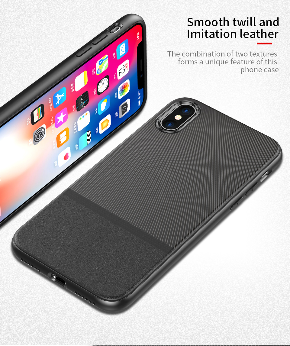 Anti-fingerprint-Leather-Pattern-Soft-TPU-Protective-Case-for-iPhone-X-1295063-2