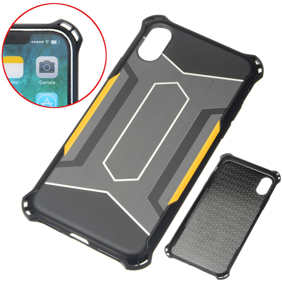 Armor-Shockproof-TPU--PC-Protective-Case-For-iPhone-X-1297958-3