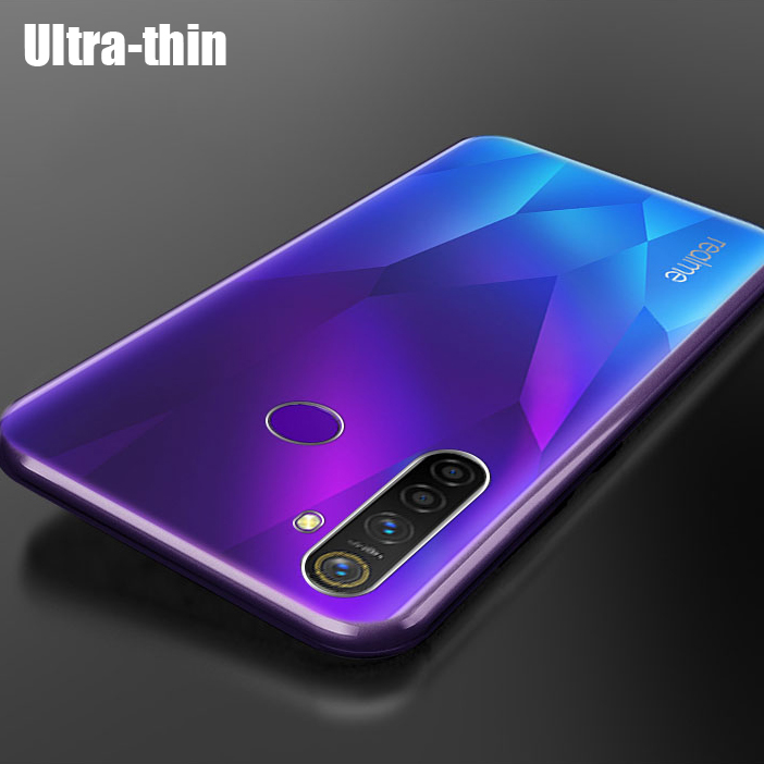 BAKEEY-Crystal-Clear-Transparent-Ultra-thin-Soft-TPU-Protective-Case-for-Realme-5-Pro-1619097-3