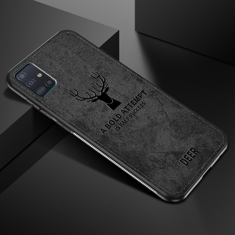 BAKEEY-Deer-Classic-Canvas-Cloth-Shockproof-TPU-Protective-Case-for-Samsung-Galaxy-S20-1630962-6