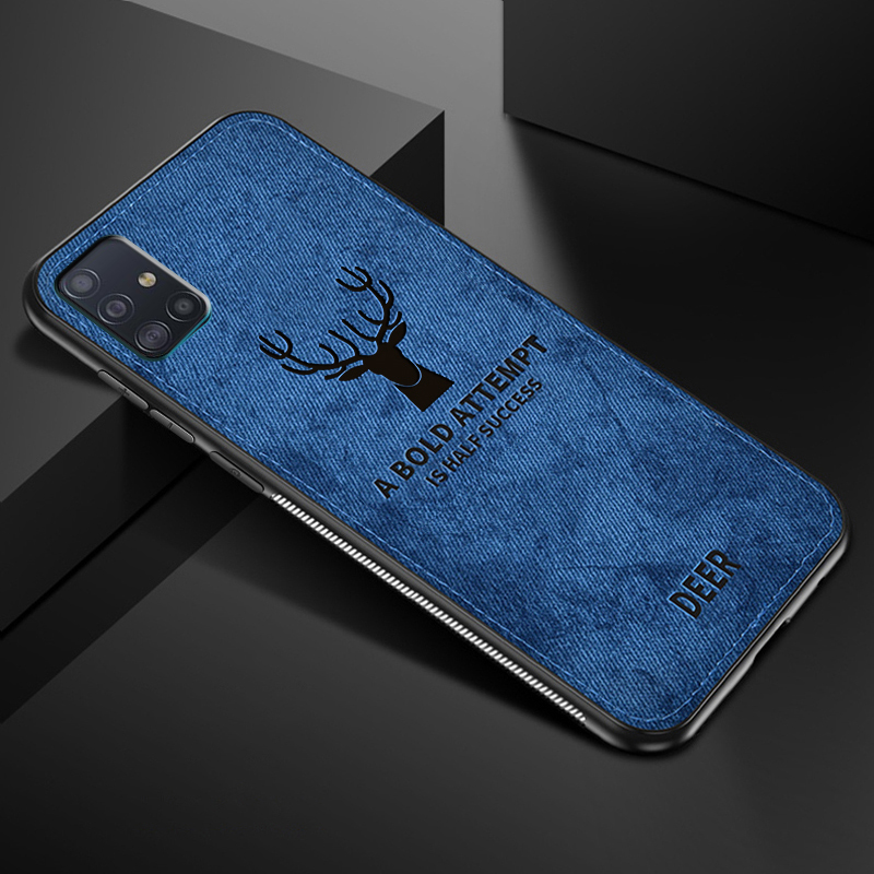 BAKEEY-Deer-Classic-Canvas-Cloth-Shockproof-TPU-Protective-Case-for-Samsung-Galaxy-S20-1630962-8