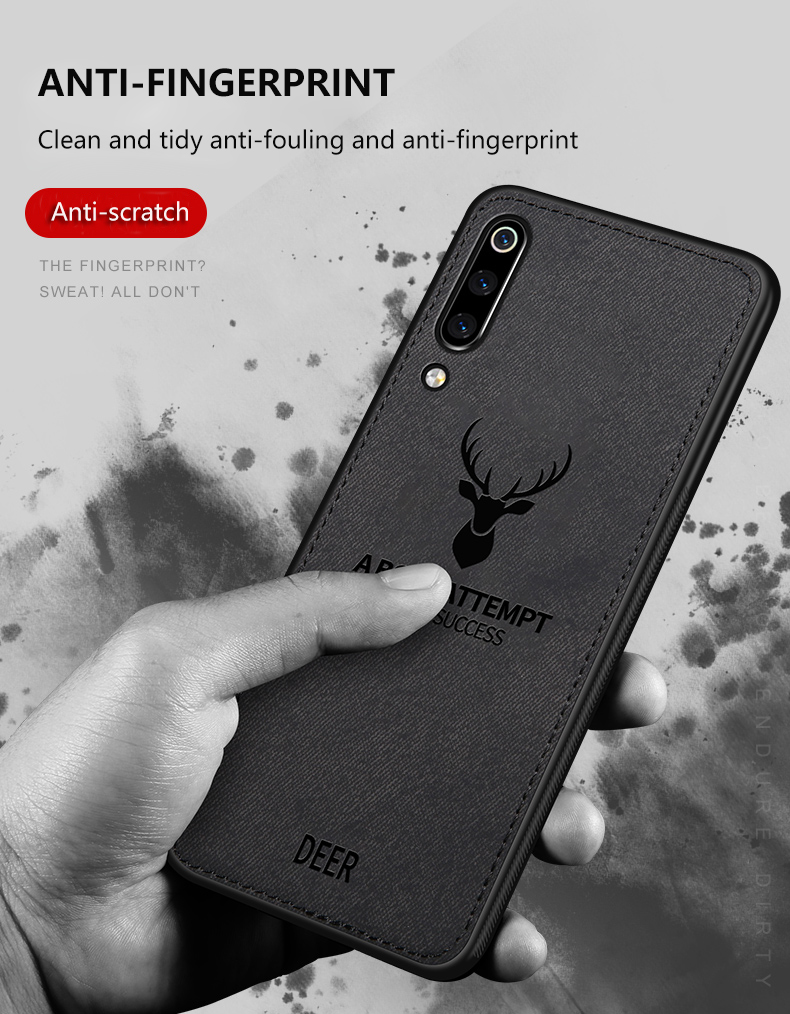 BAKEEY-Deer-Shockproof-ClothTPU-Protective-Case-For-Xiaomi-Mi9--Mi-9-Transparent-Edition-1464389-4